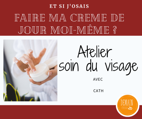 Atelier soin visage 18 AVRIL 2026 de 10h à 12h-12h15